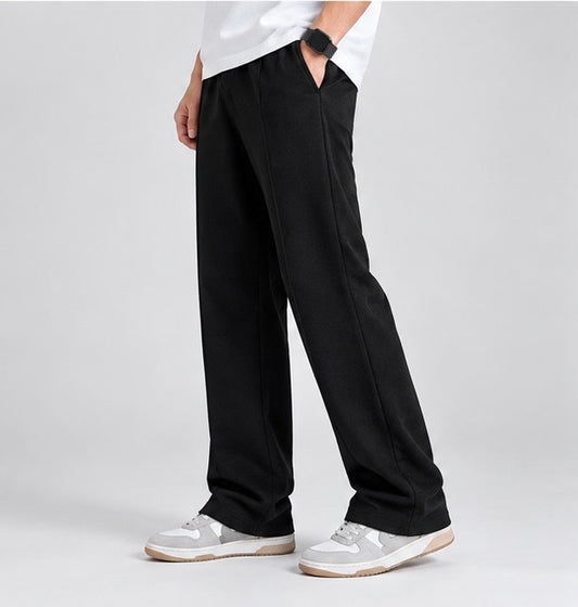 Essential Black Wide-Leg Trouser