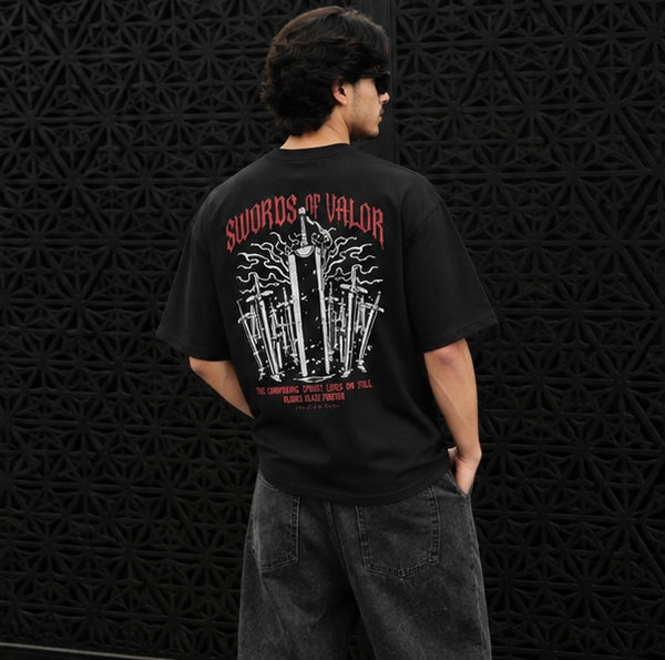 Swords of Valor Oversized T-Shirt