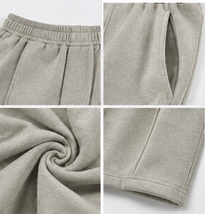 Essential Beige Wide-Leg Trousers