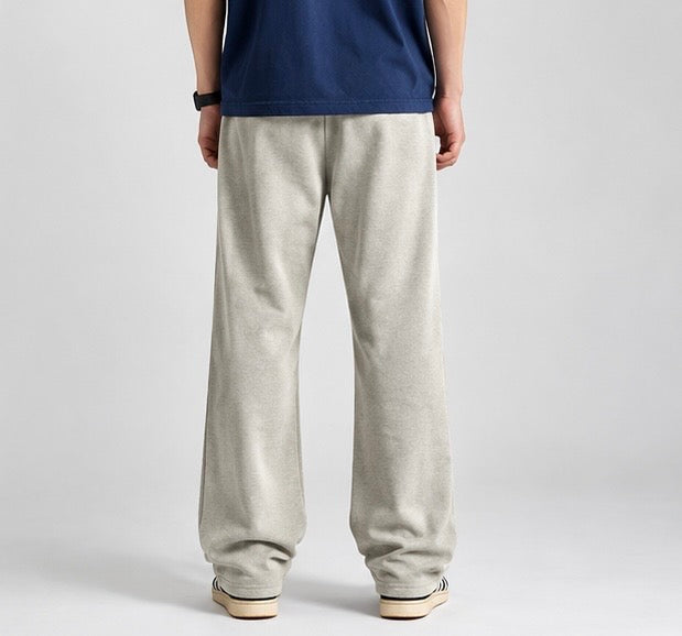 Essential Beige Wide-Leg Trousers