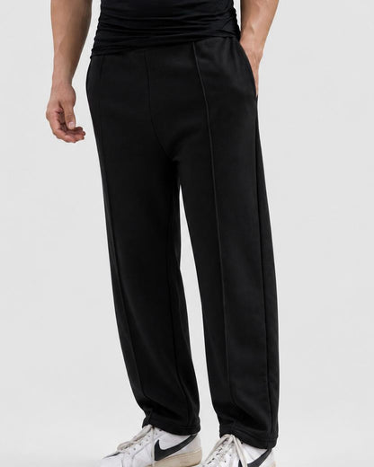 Essential Black Wide-Leg Trouser